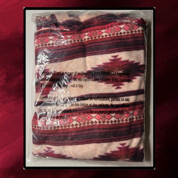 Maurice's Plus Size Geo Print 1/1 Zip Fleece Sweatshirt 1X & 2X - Picture 10 of 12